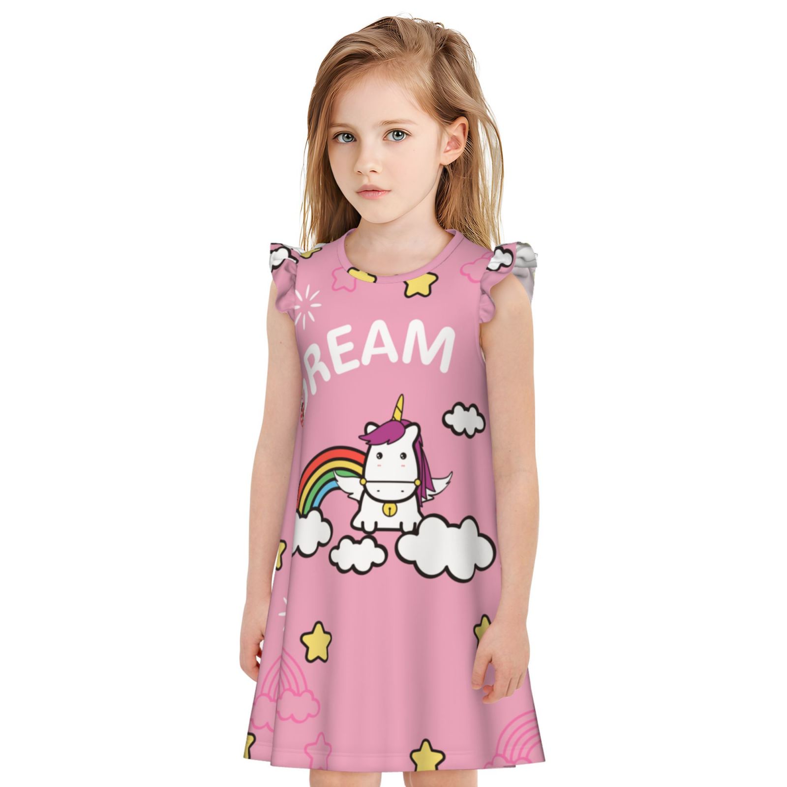 Girls Nightgowns Pajamas Dress