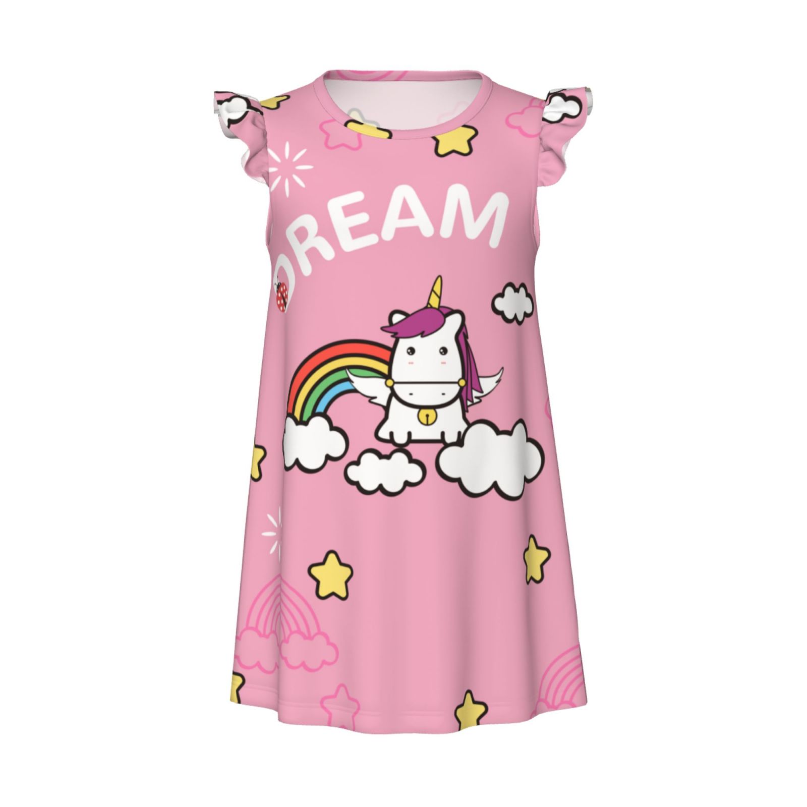 Girls Nightgowns Pajamas Dress