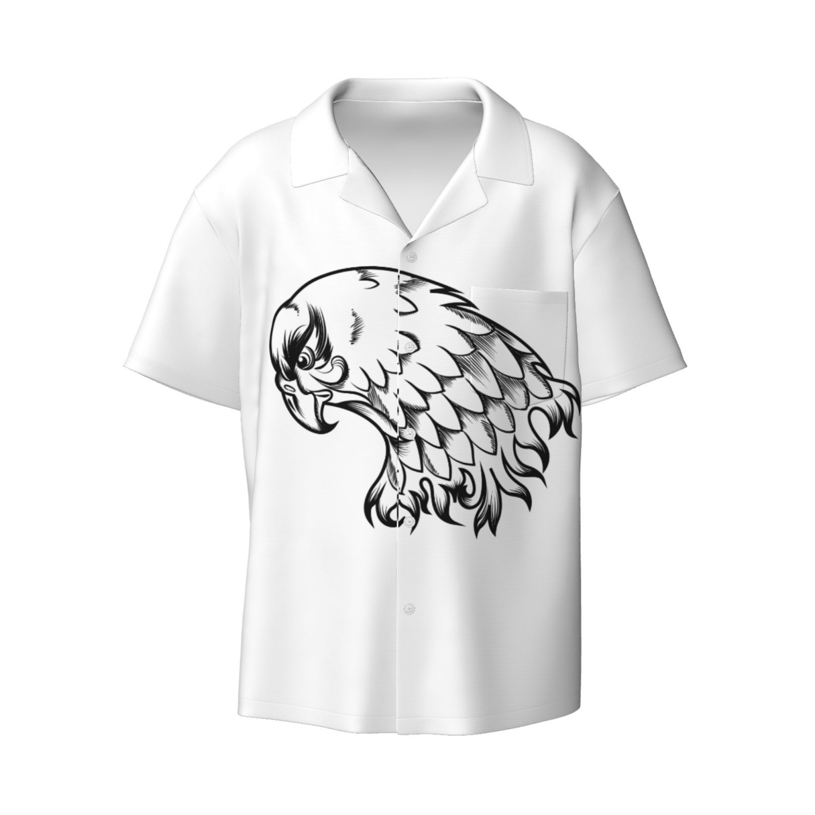 Men's Casual Short-sleeved Shirt