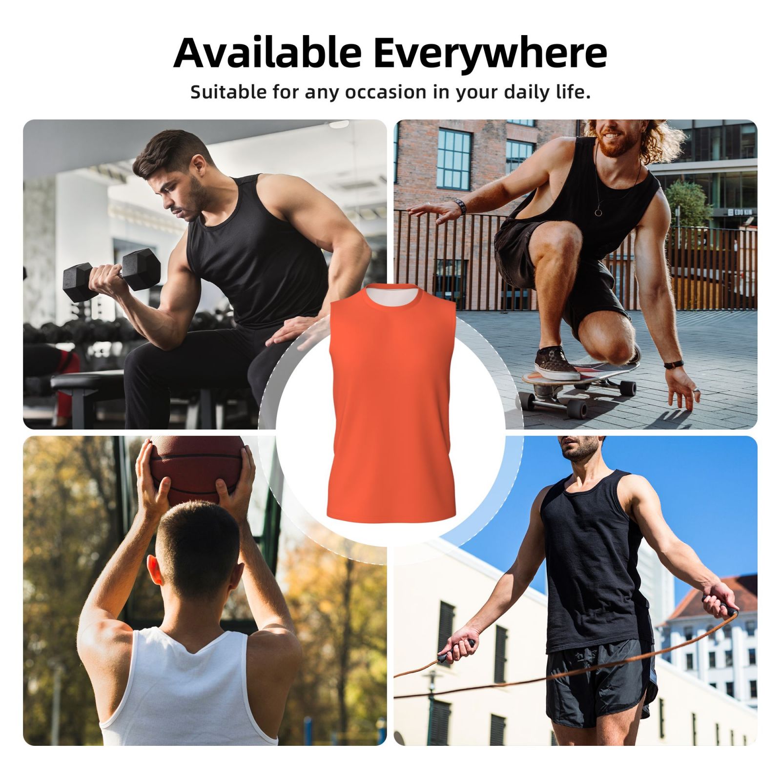 Men's Sleeveless T-shirt