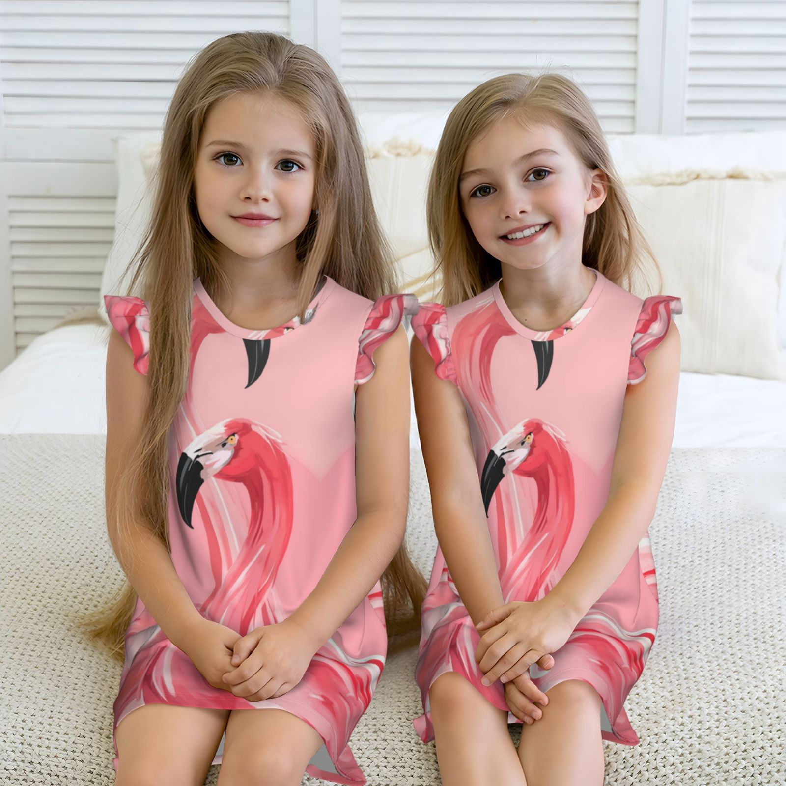 Girls Nightgowns Pajamas Dress