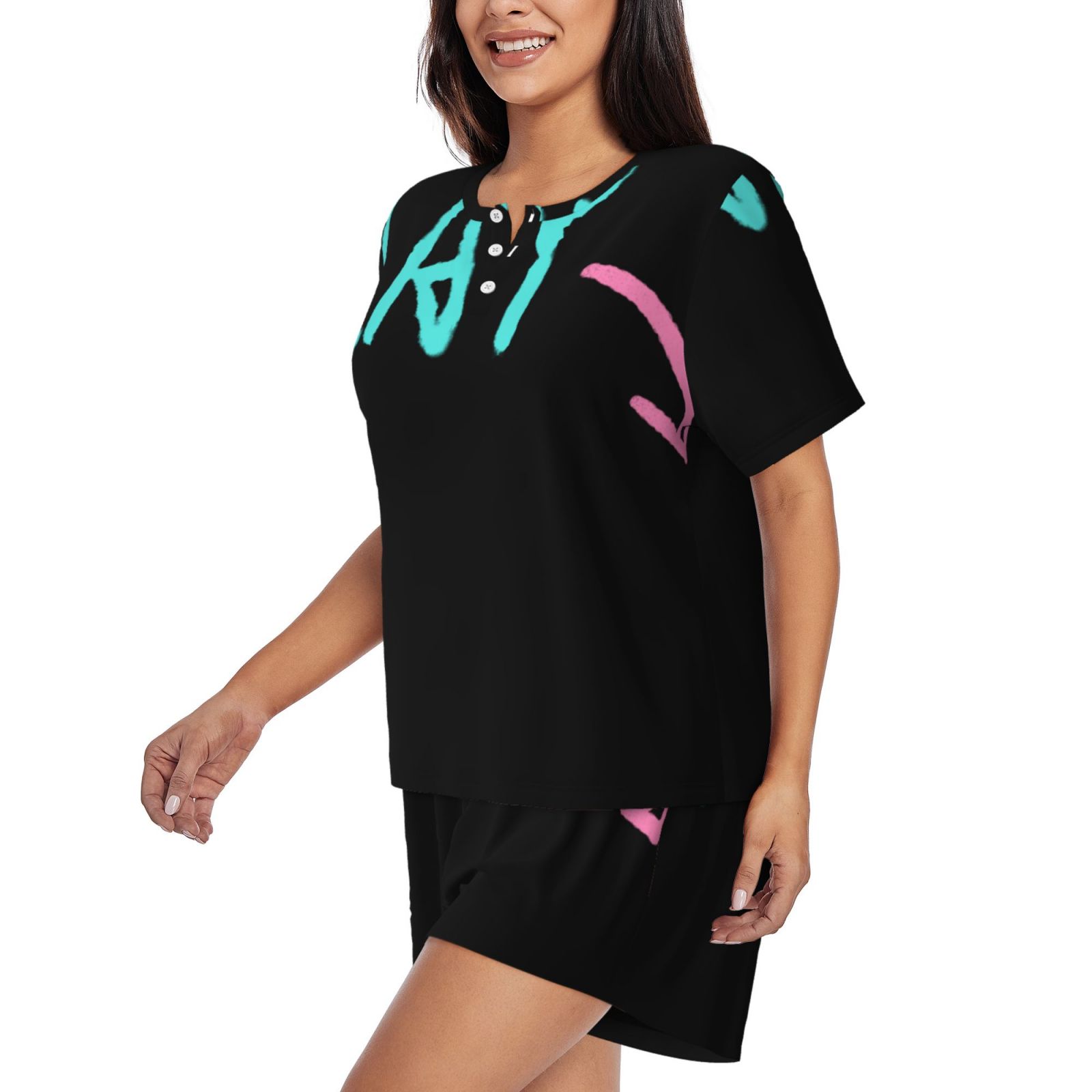 Women's Short-Sleeved Pajama