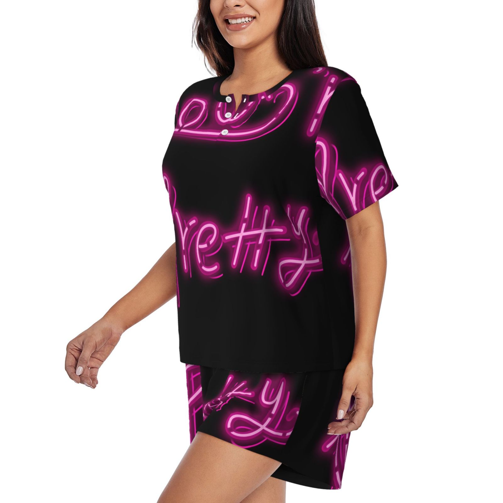 Women's Short-Sleeved Pajama