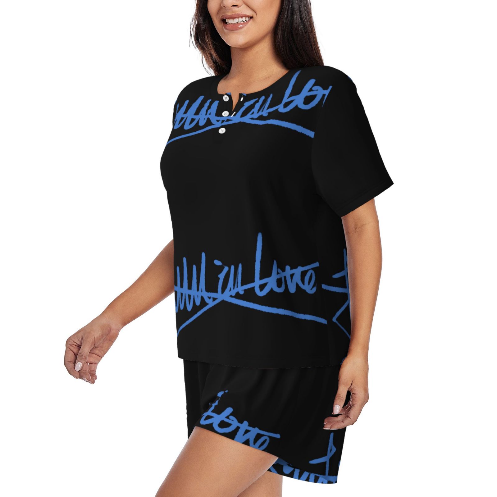 Women's Short-Sleeved Pajama