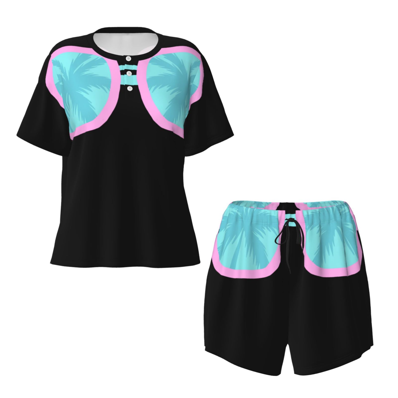 Women's Short-Sleeved Pajama