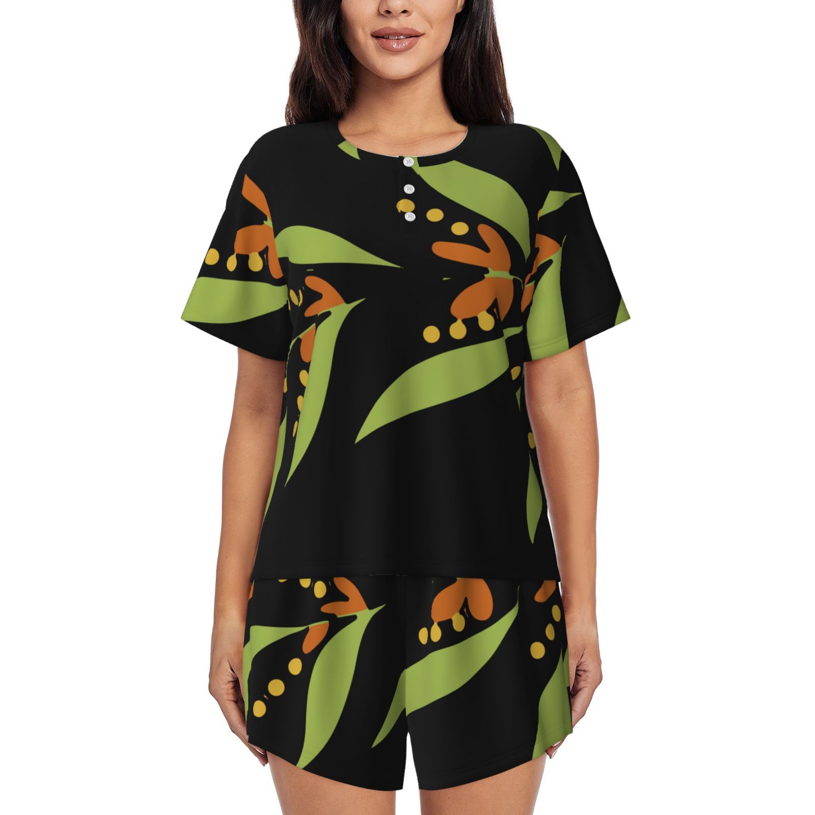 Women's Short-Sleeved Pajama