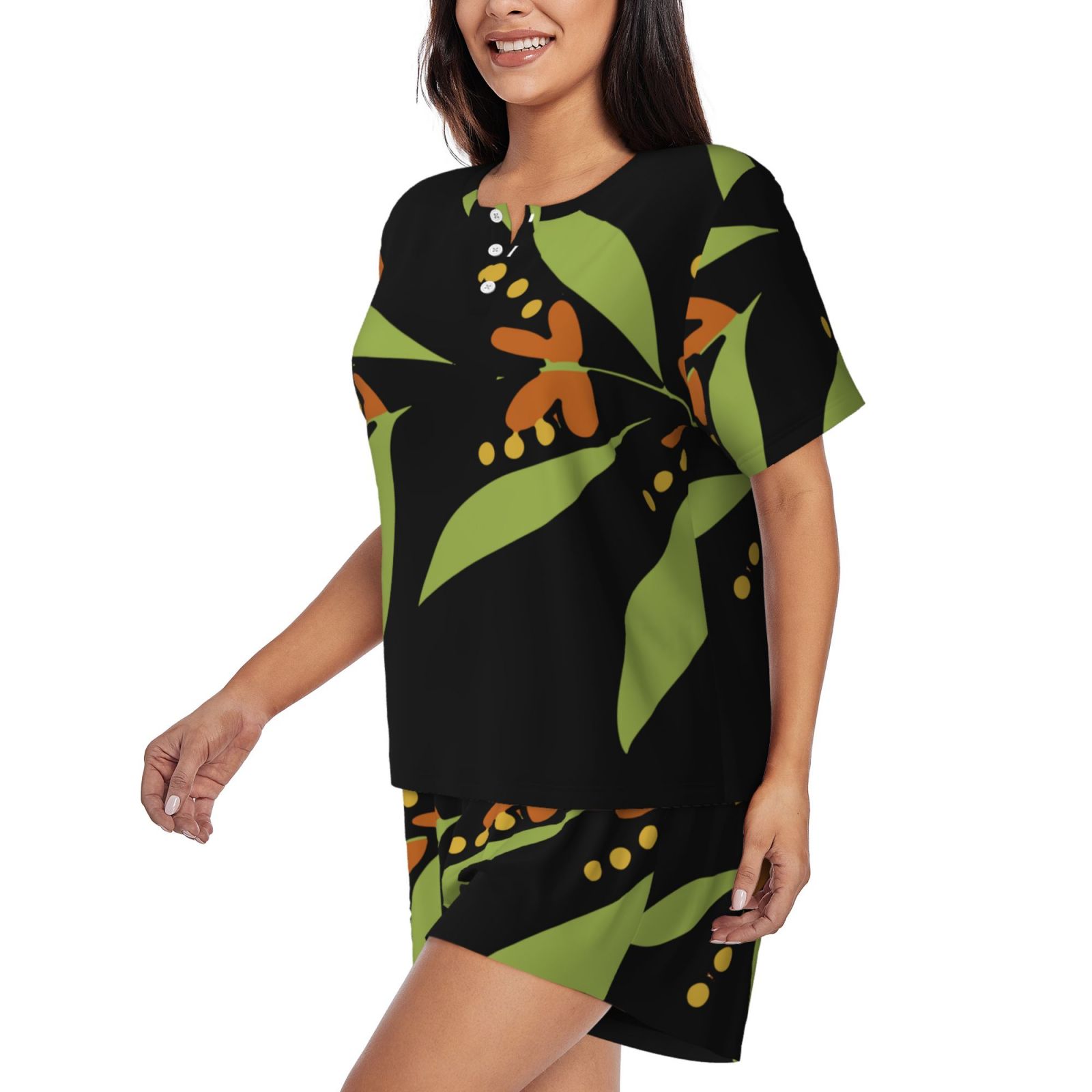 Women's Short-Sleeved Pajama