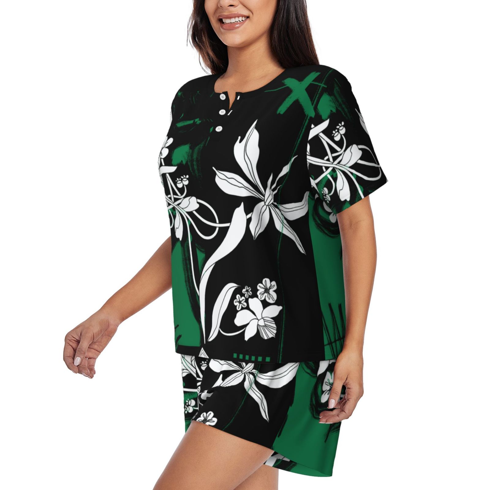 Women's Short-Sleeved Pajama