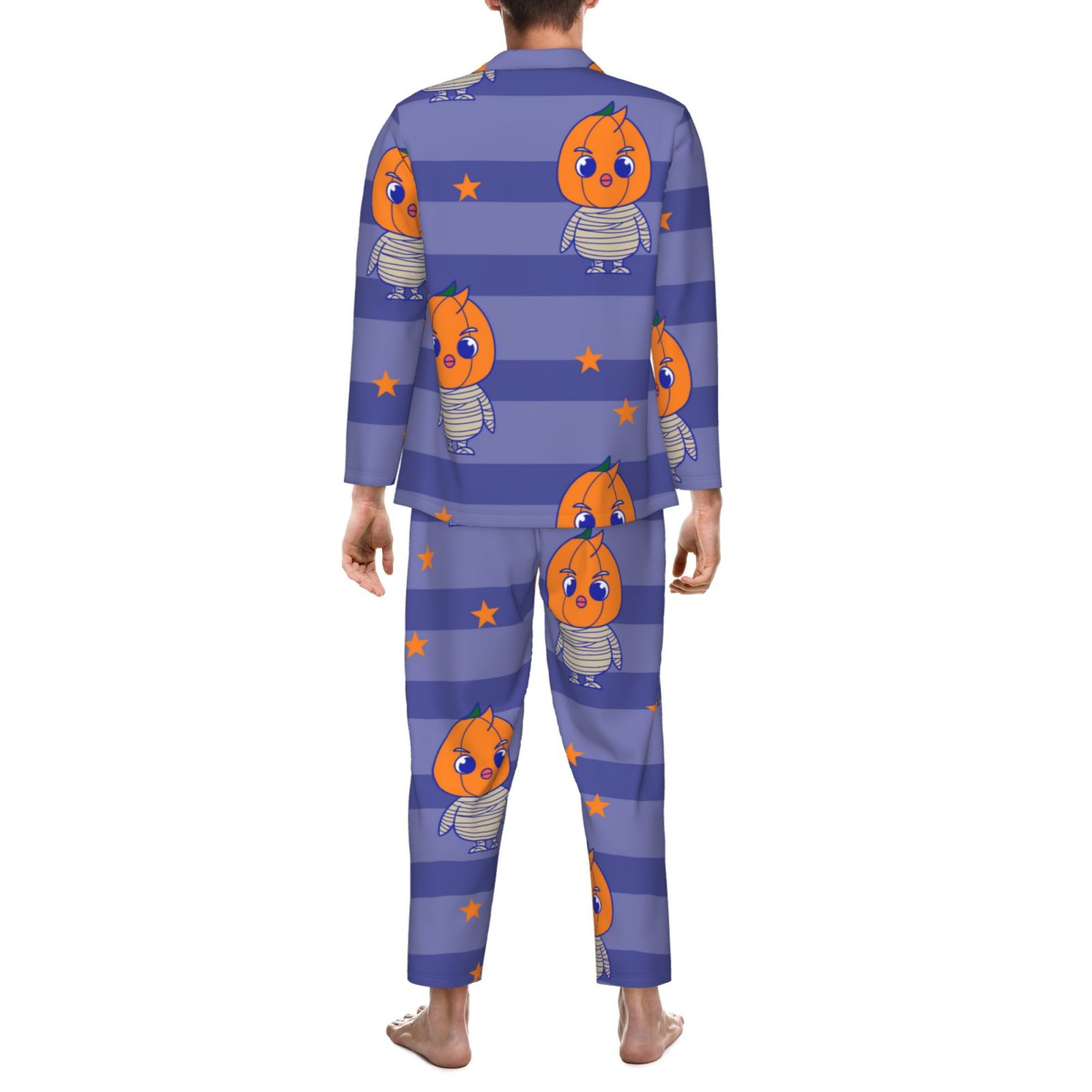 Men's Long-Sleeved Pajama Set