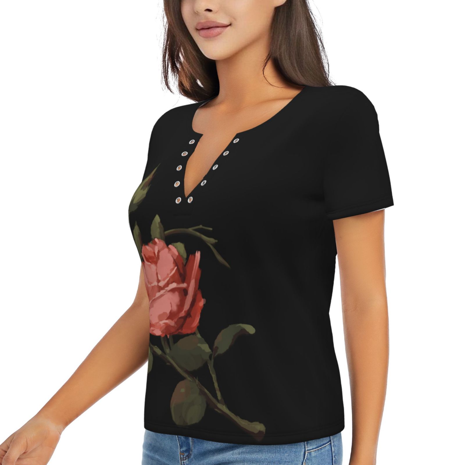 Women's V-Neck T-Shirt