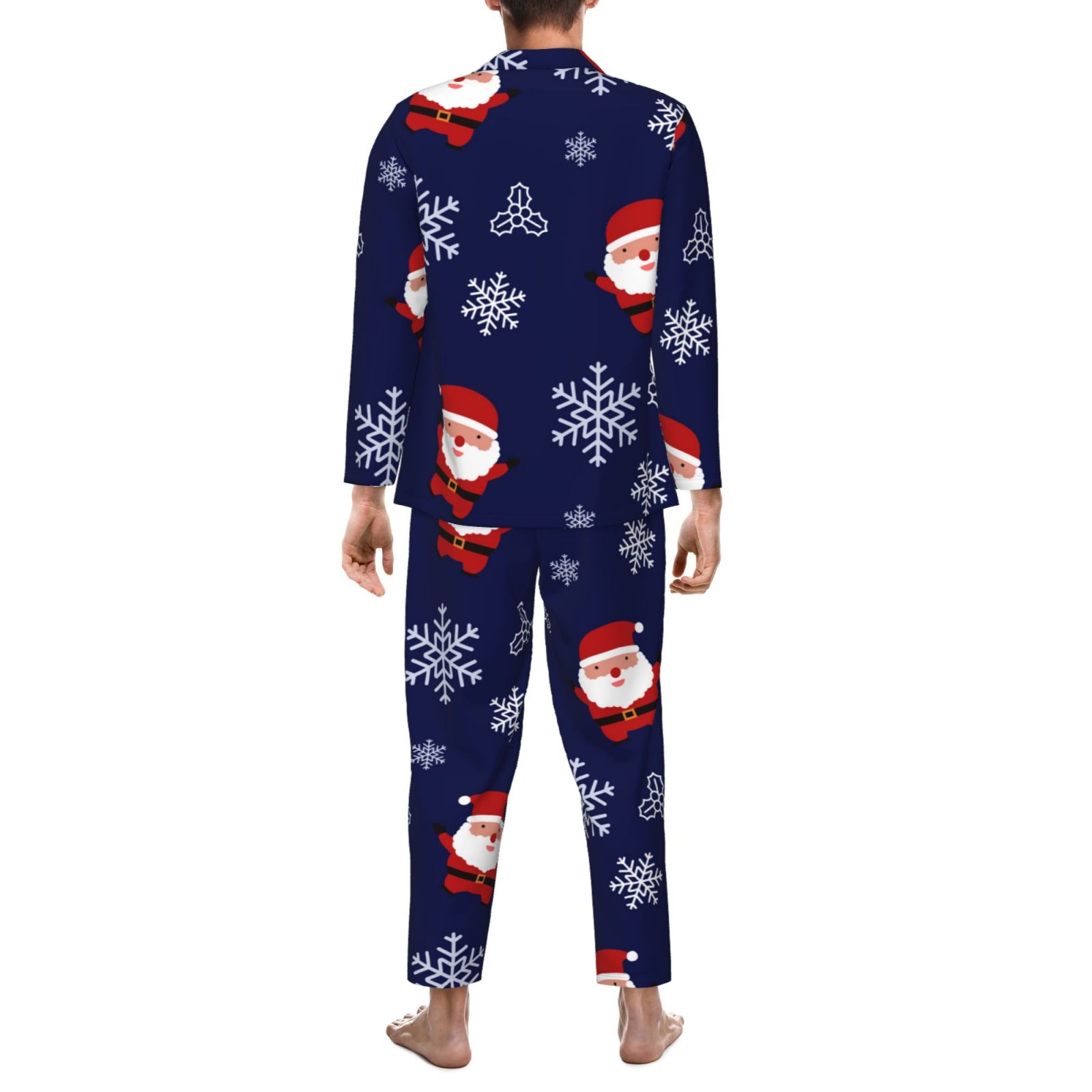 Men's Long-Sleeved Pajama Set