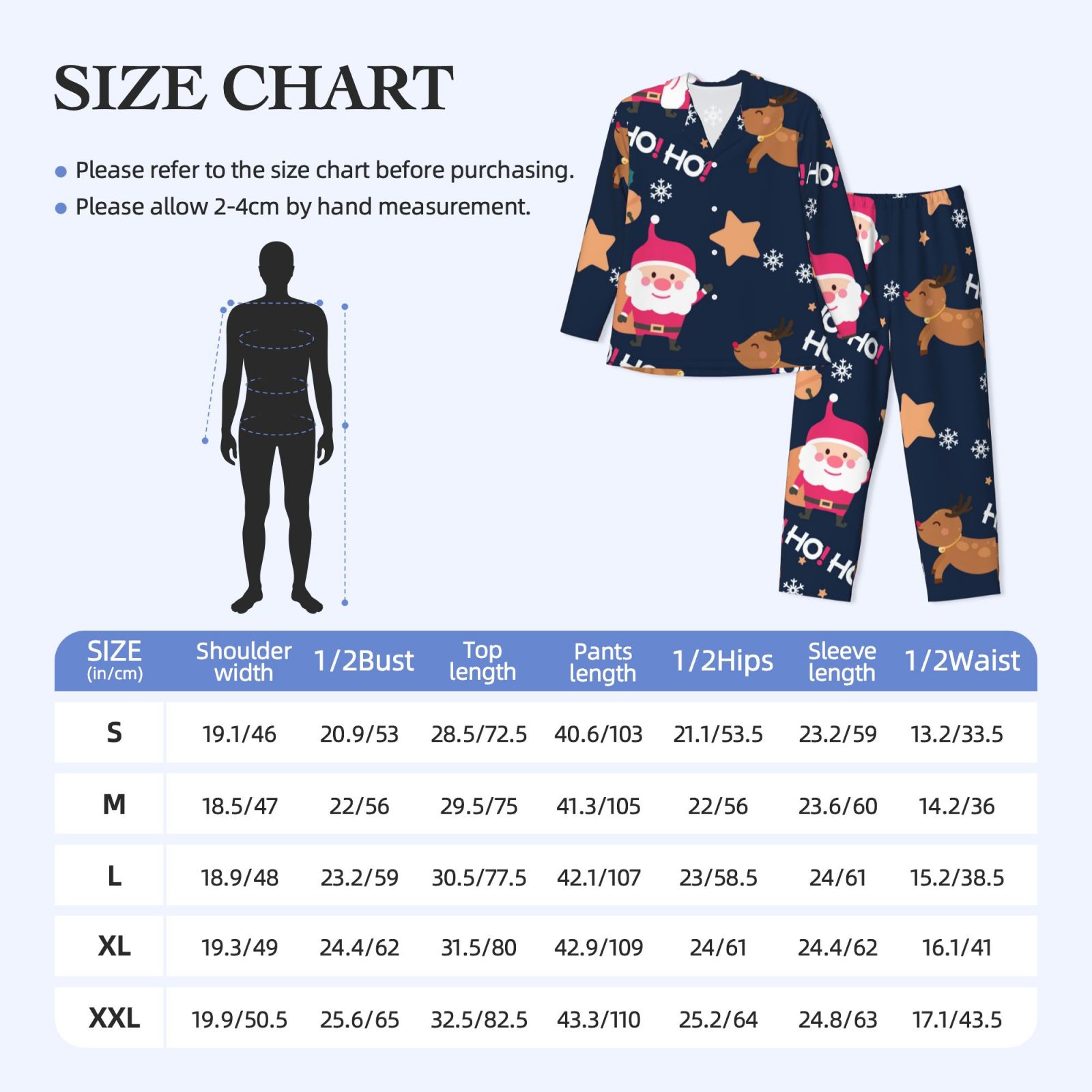 Men's Long-Sleeved Pajama Set