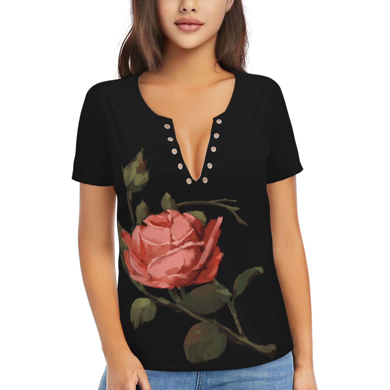 Women's V-Neck T-Shirt