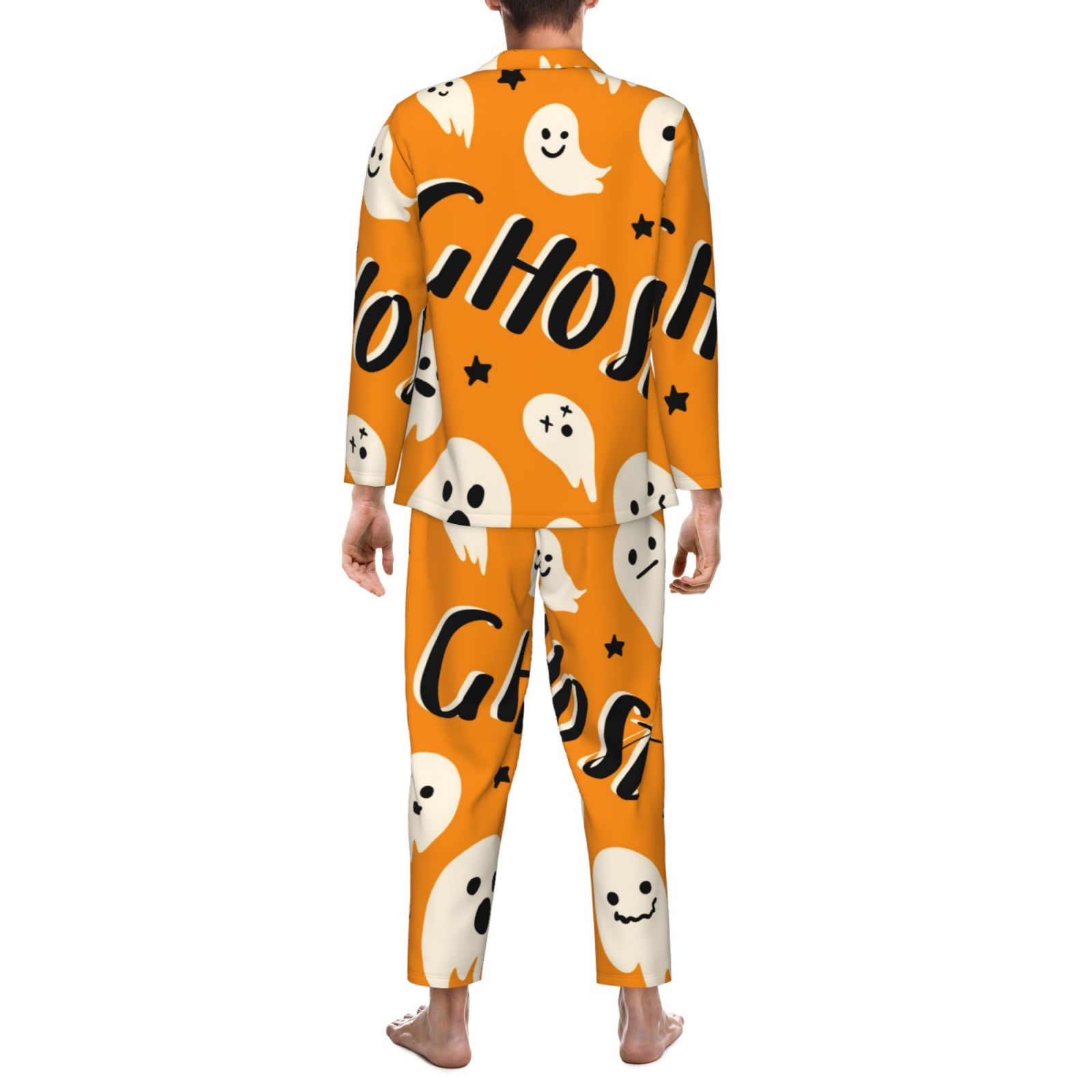 Men's Long-Sleeved Pajama Set