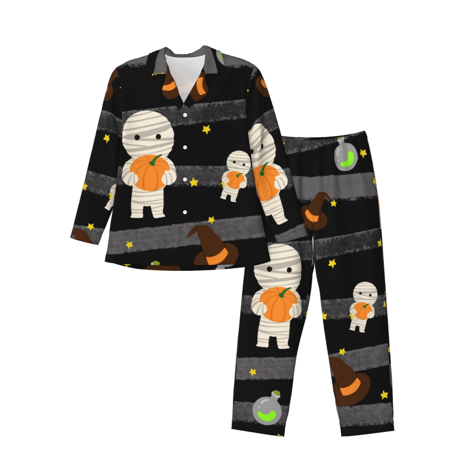 Men's Long-Sleeved Pajama Set