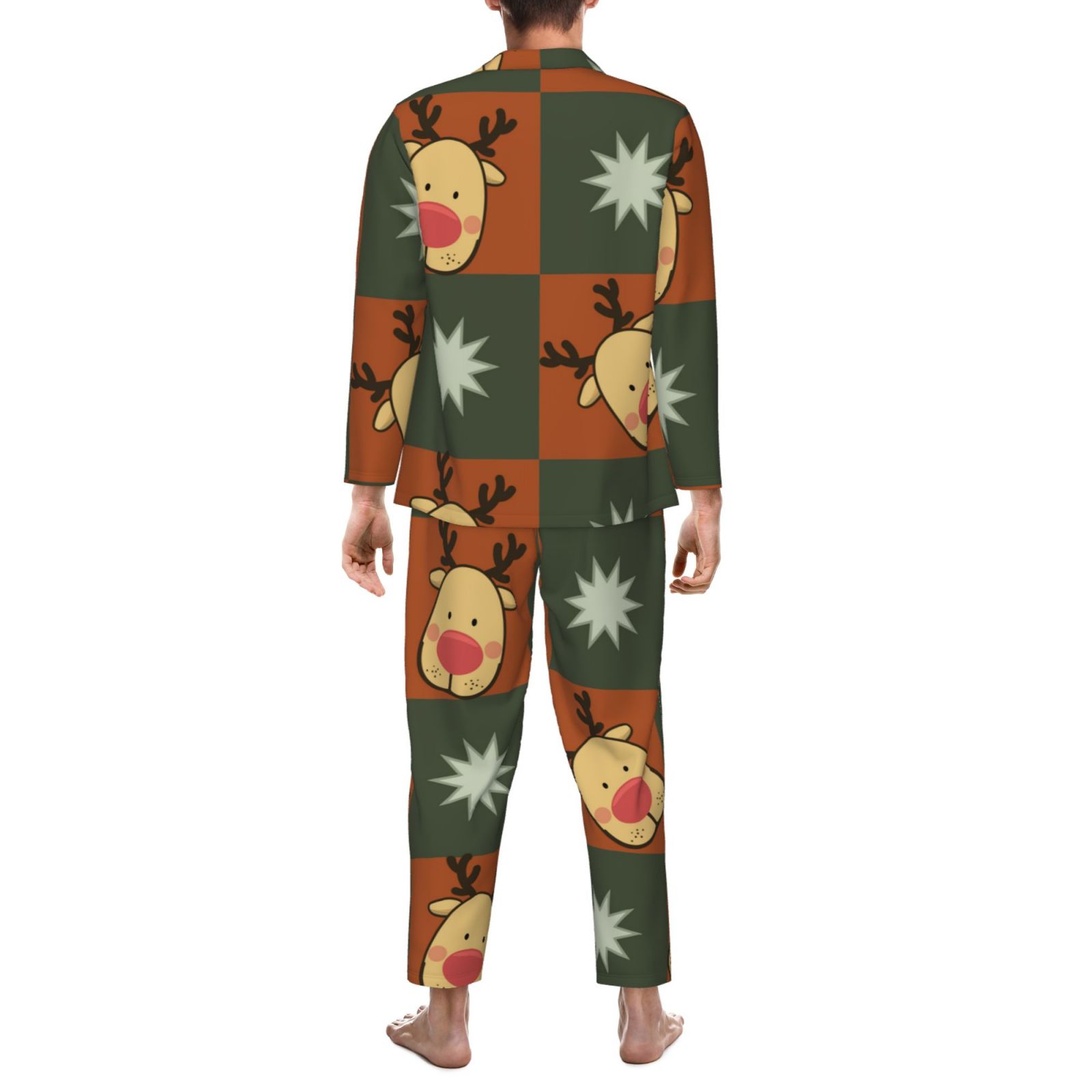 Men's Long-Sleeved Pajama Set