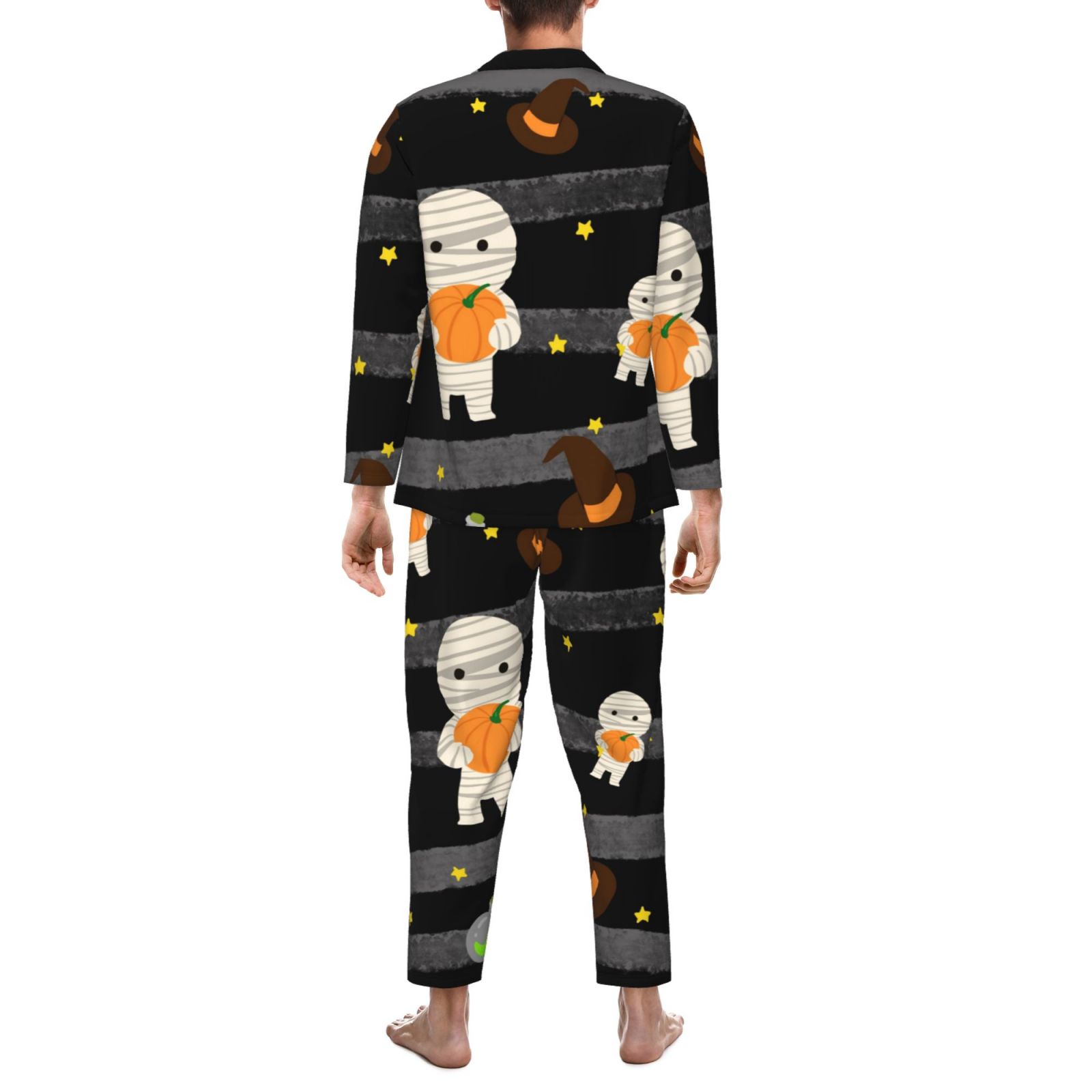 Men's Long-Sleeved Pajama Set