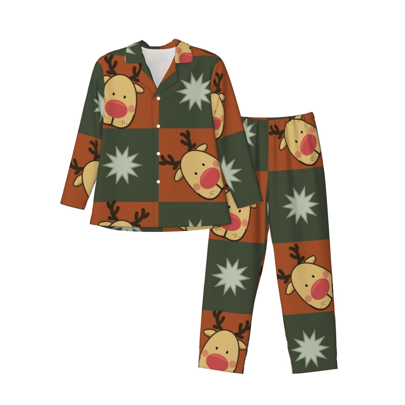 Men's Long-Sleeved Pajama Set