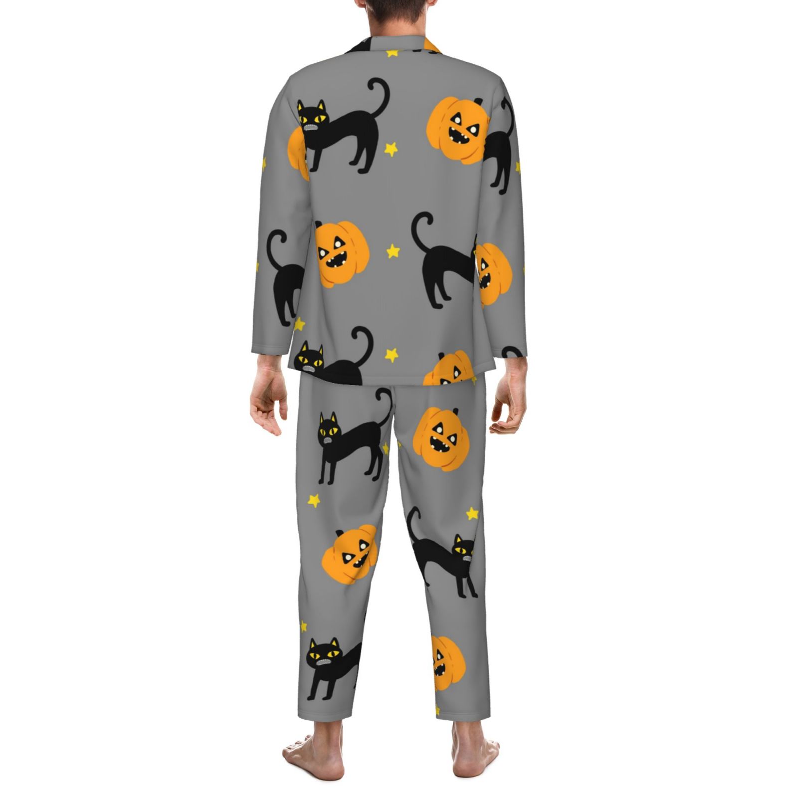 Men's Long-Sleeved Pajama Set