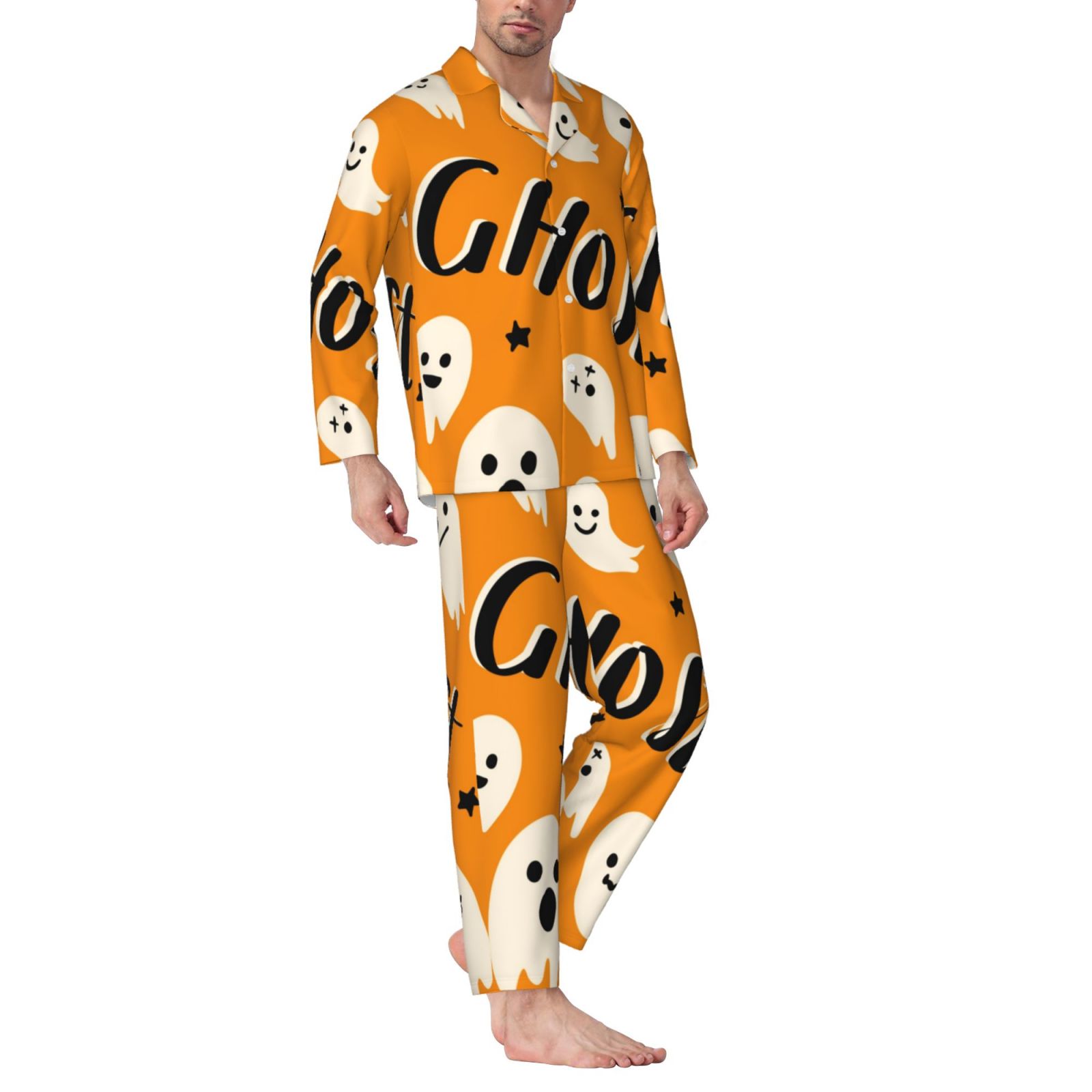 Men's Long-Sleeved Pajama Set