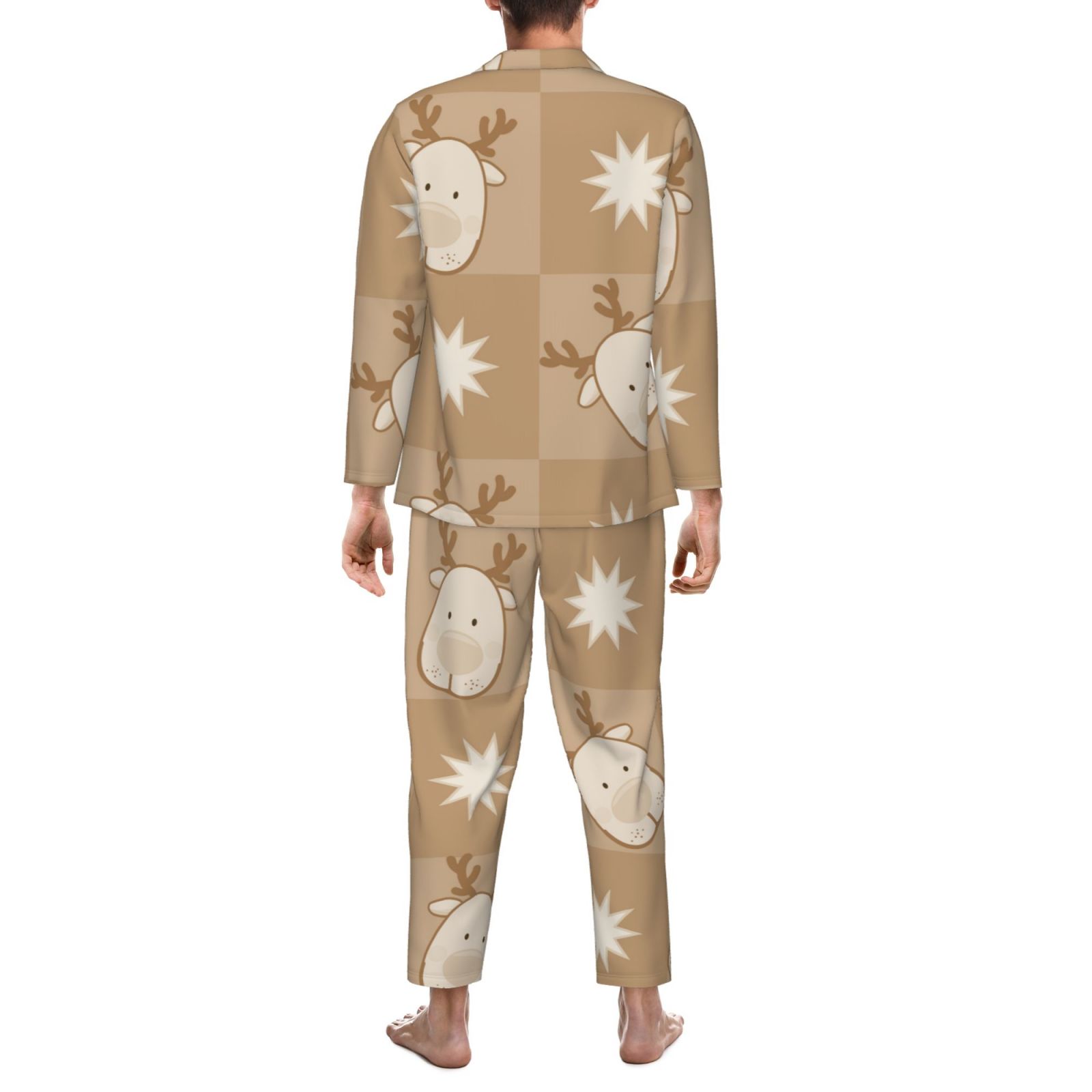 Men's Long-Sleeved Pajama Set