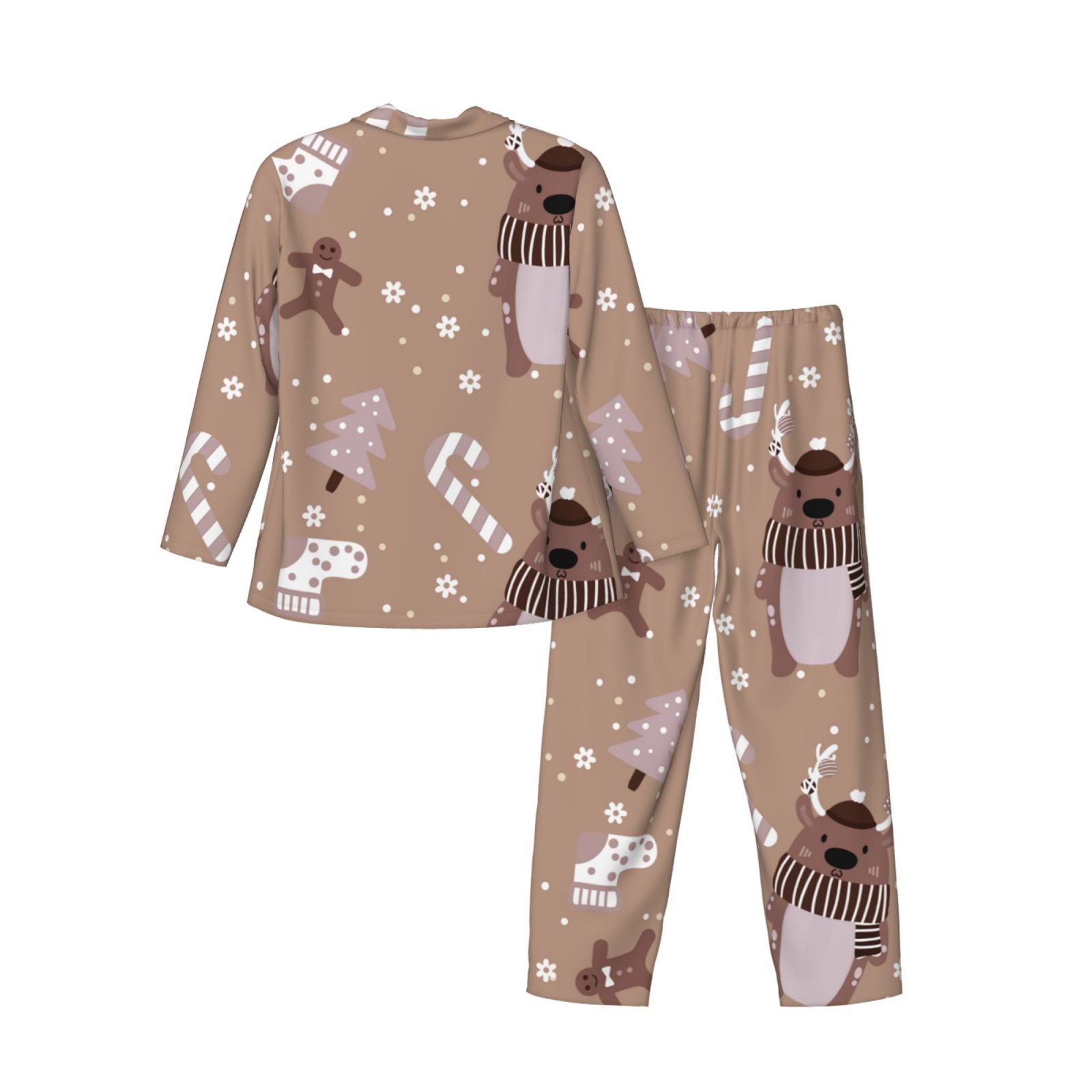 Men's Long-Sleeved Pajama Set