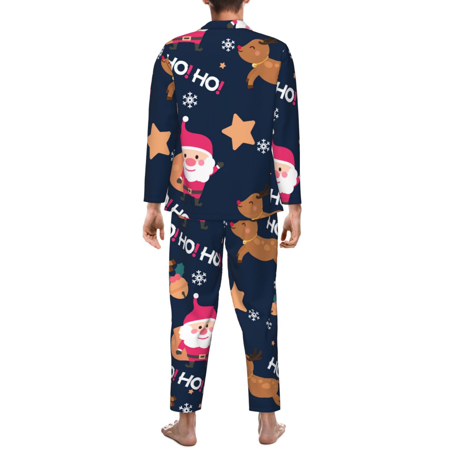 Men's Long-Sleeved Pajama Set