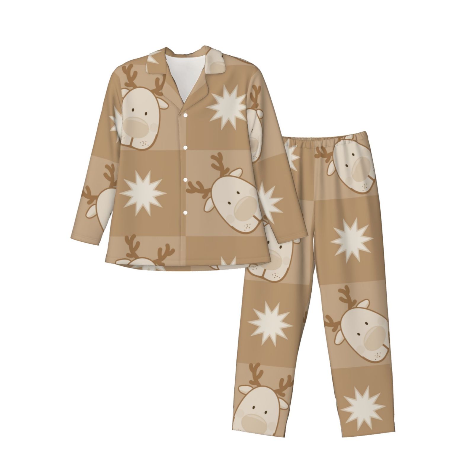 Men's Long-Sleeved Pajama Set