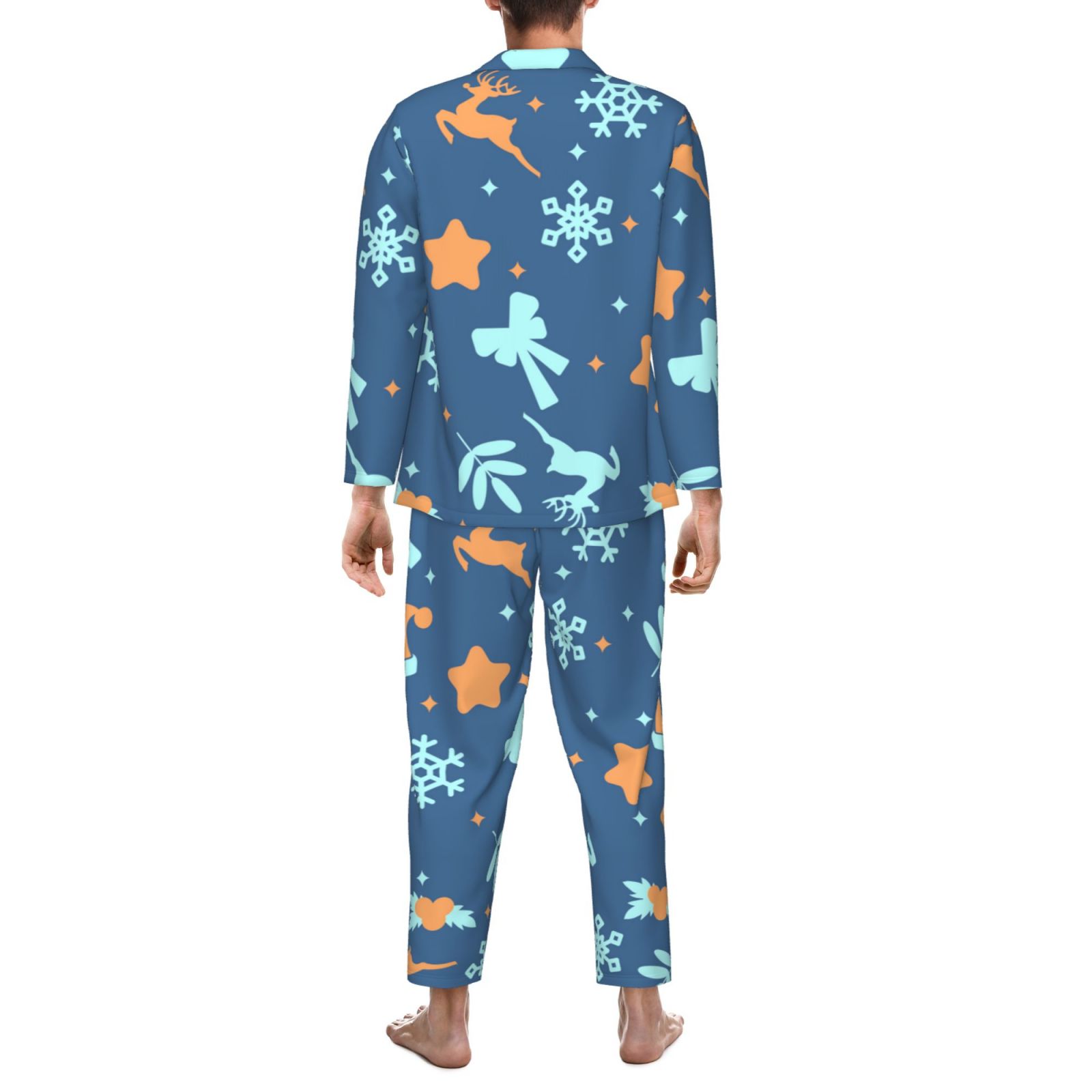 Men's Long-Sleeved Pajama Set