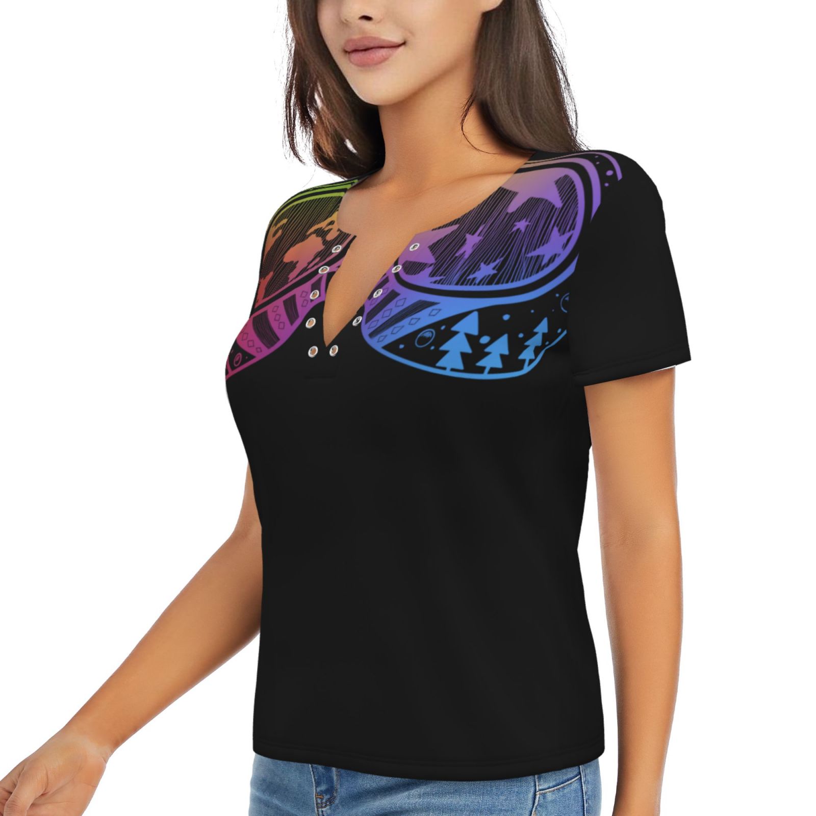 Women's V-Neck T-Shirt