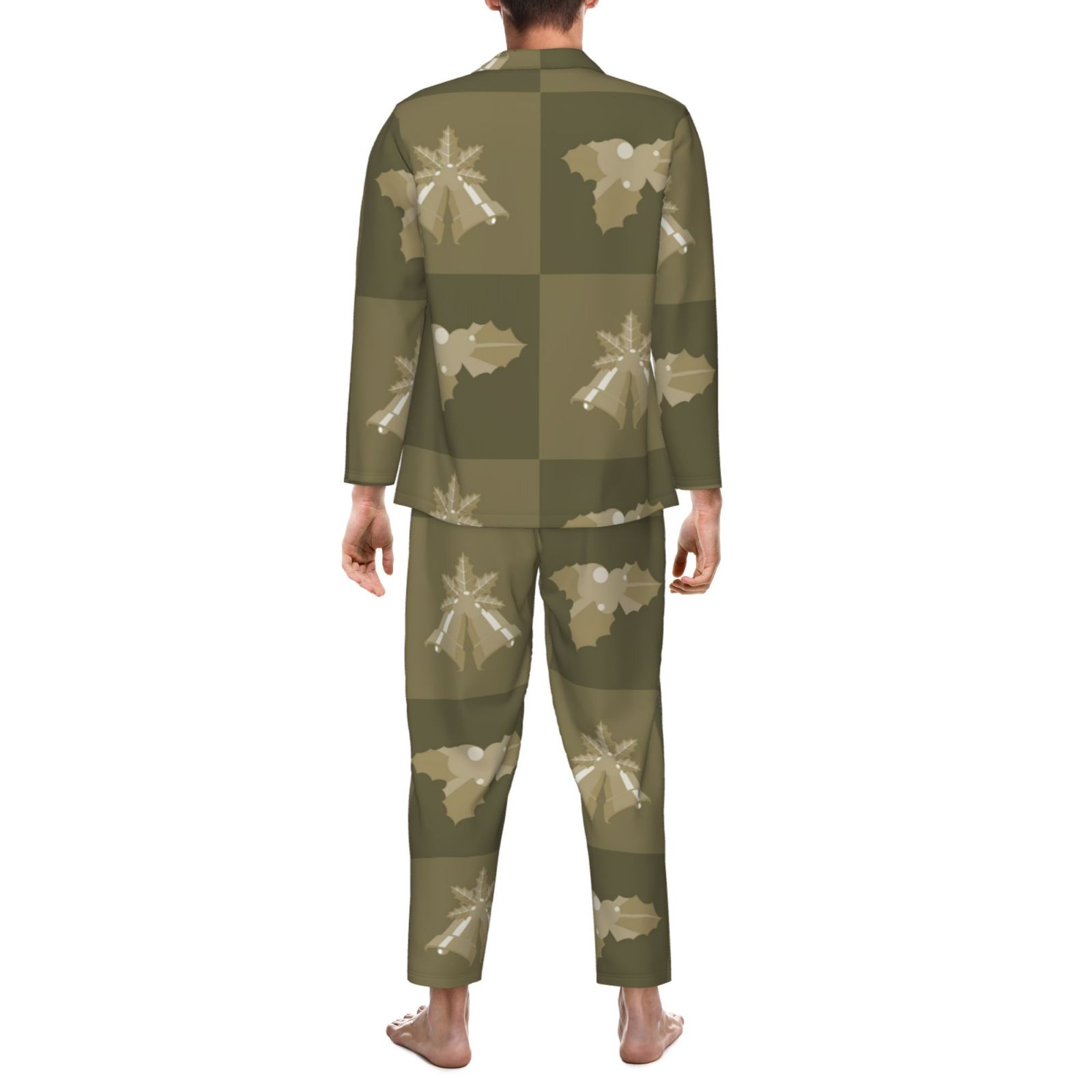 Men's Long-Sleeved Pajama Set