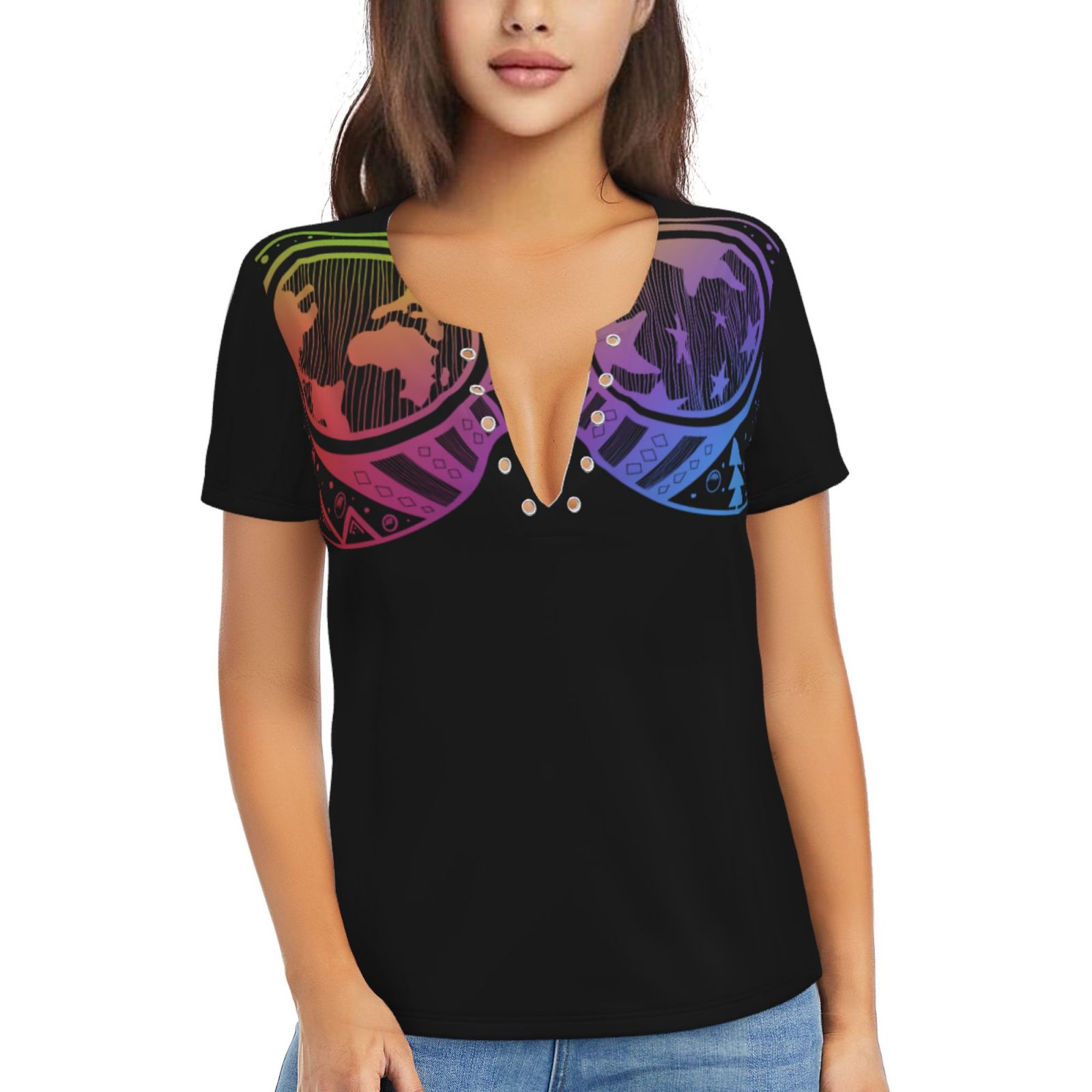 Women's V-Neck T-Shirt