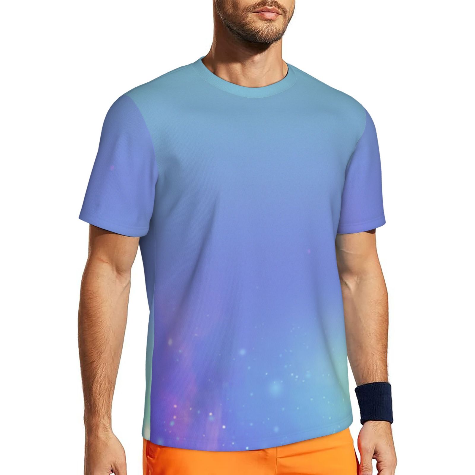 Men's Short-sleeved Mesh T-Shirt