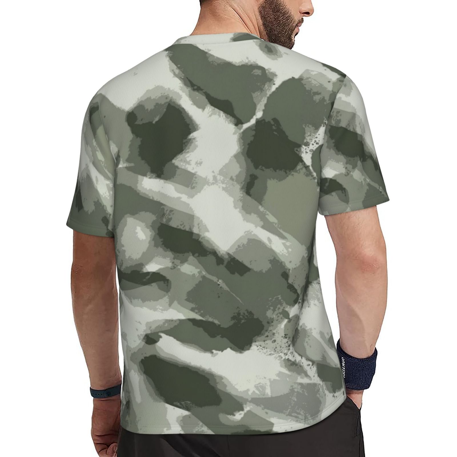 Men's Short-sleeved Mesh T-Shirt