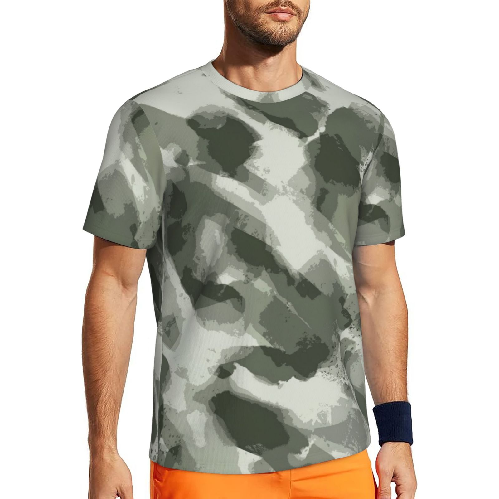 Men's Short-sleeved Mesh T-Shirt