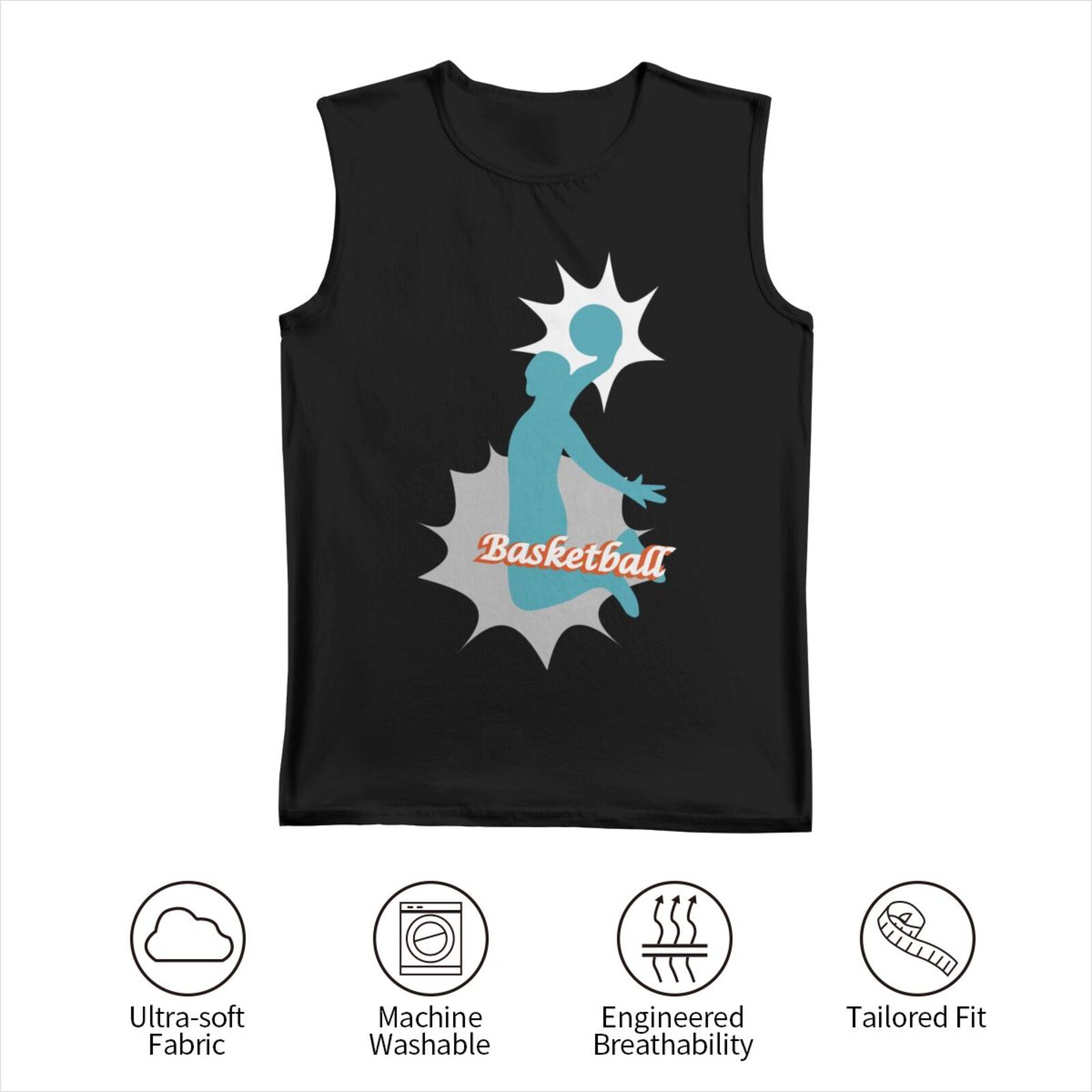 Men's Sleeveless T-Shirt