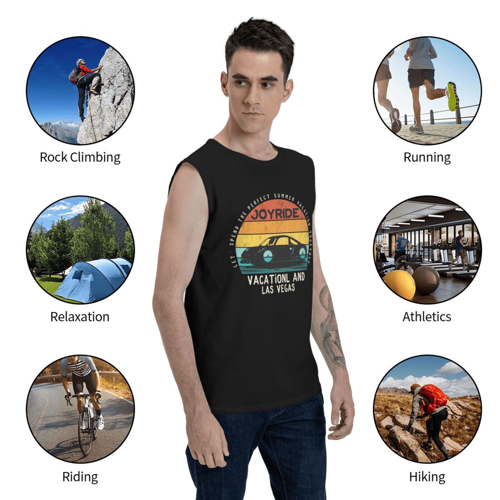 Men's Sleeveless T-Shirt