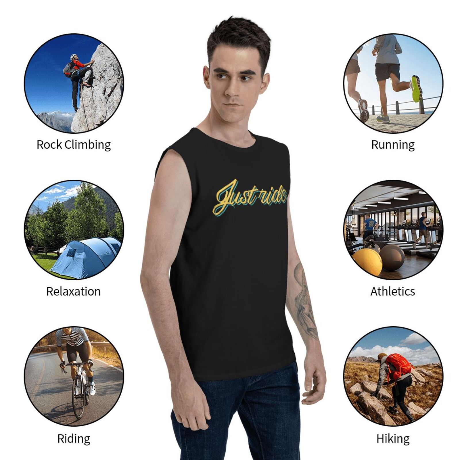 Men's Sleeveless T-Shirt