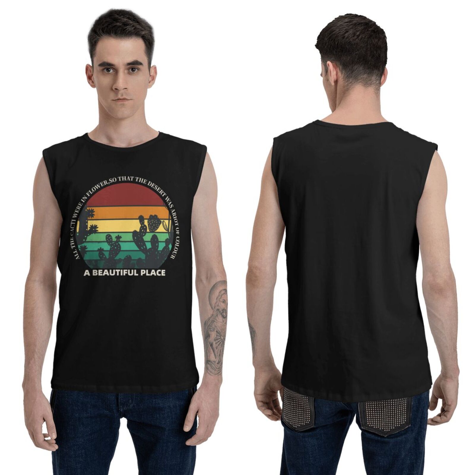 Men's Sleeveless T-Shirt