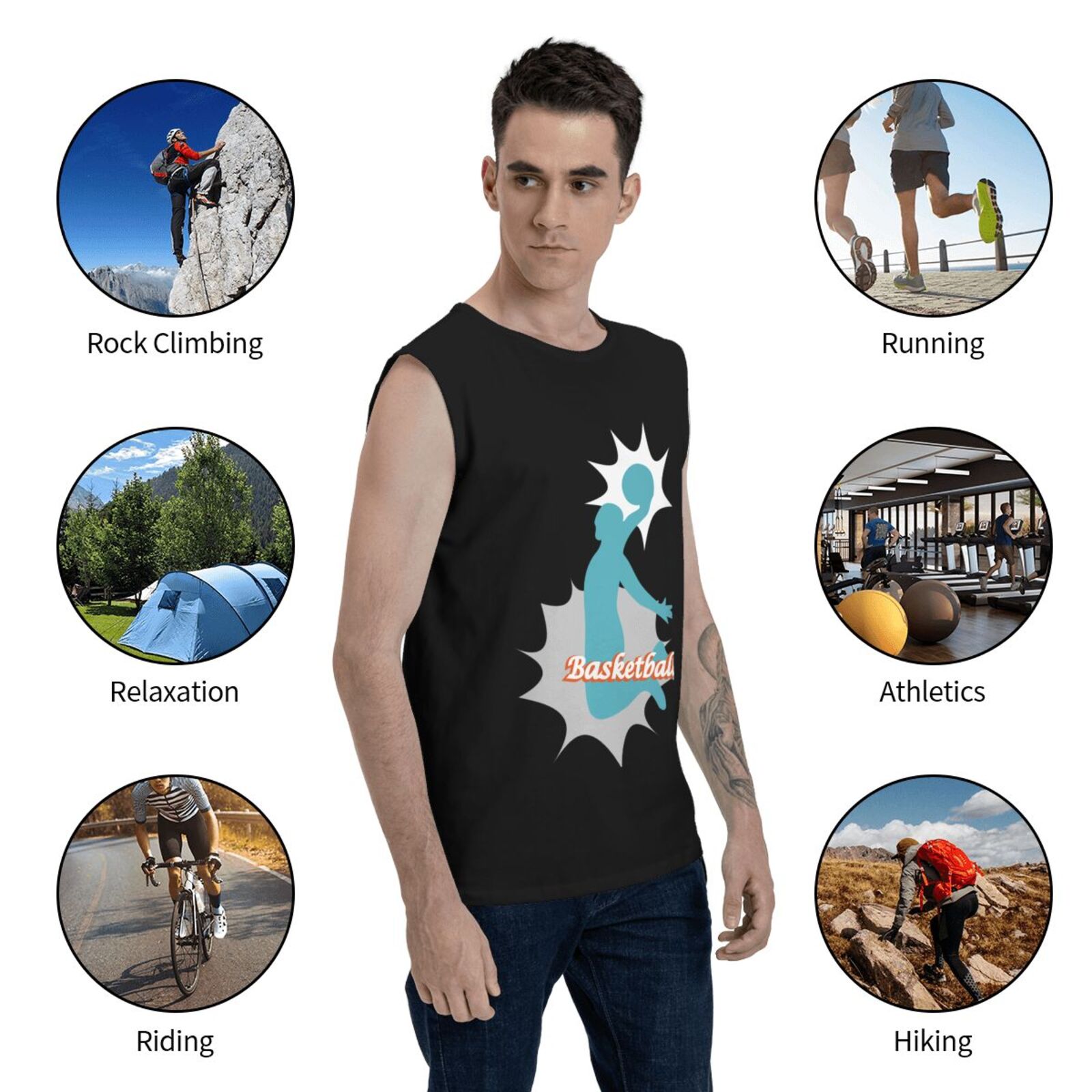 Men's Sleeveless T-Shirt