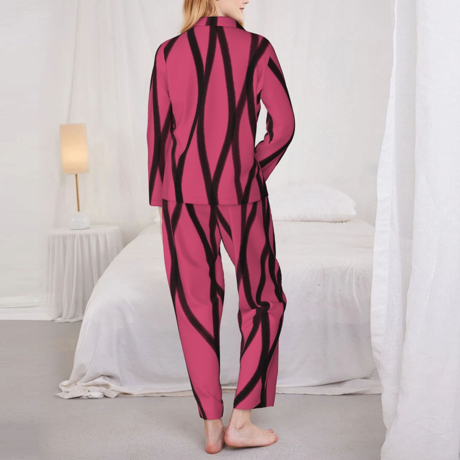 Women's Long-Sleeved Pajama Set