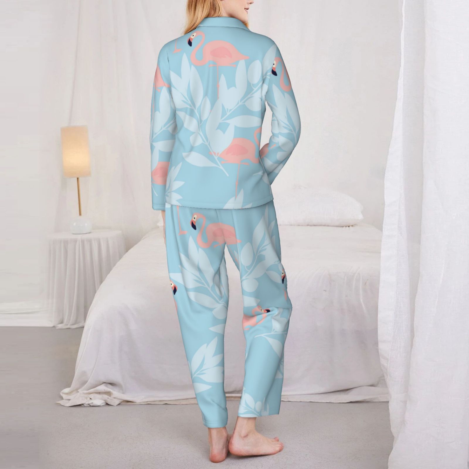 Women's Long-Sleeved Pajama Set