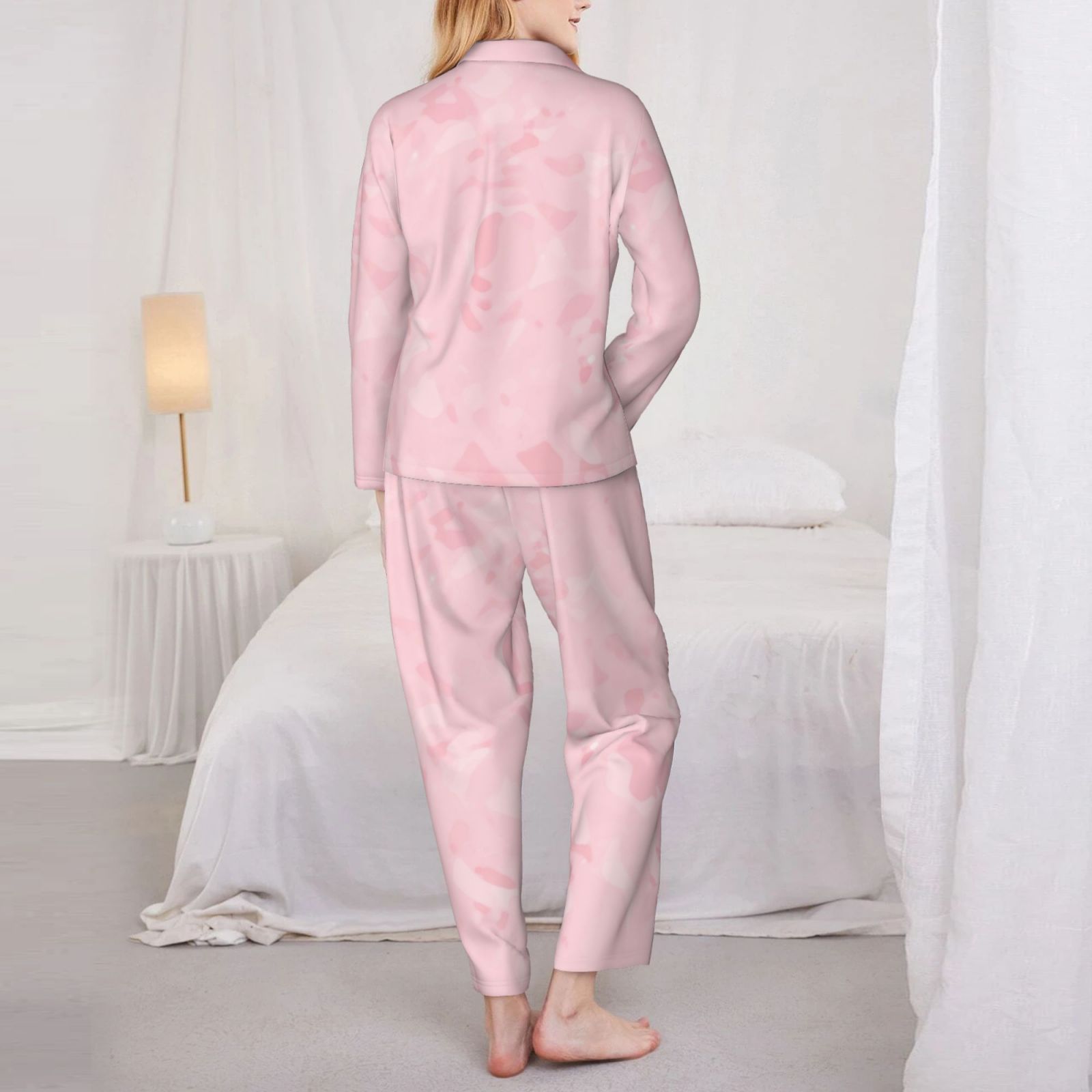 Women's Long-Sleeved Pajama Set