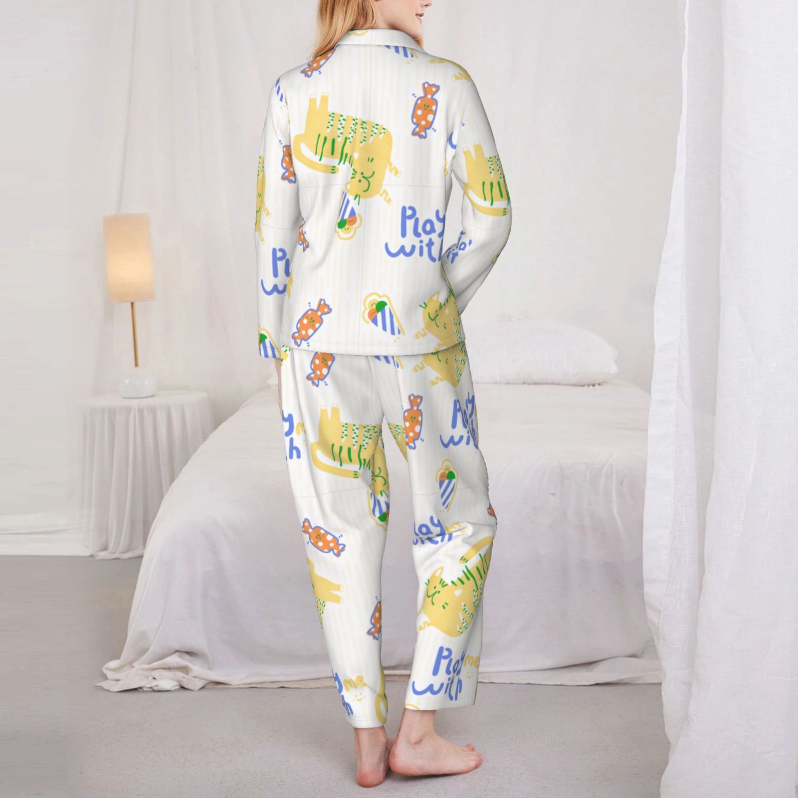 Women's Long-Sleeved Pajama Set