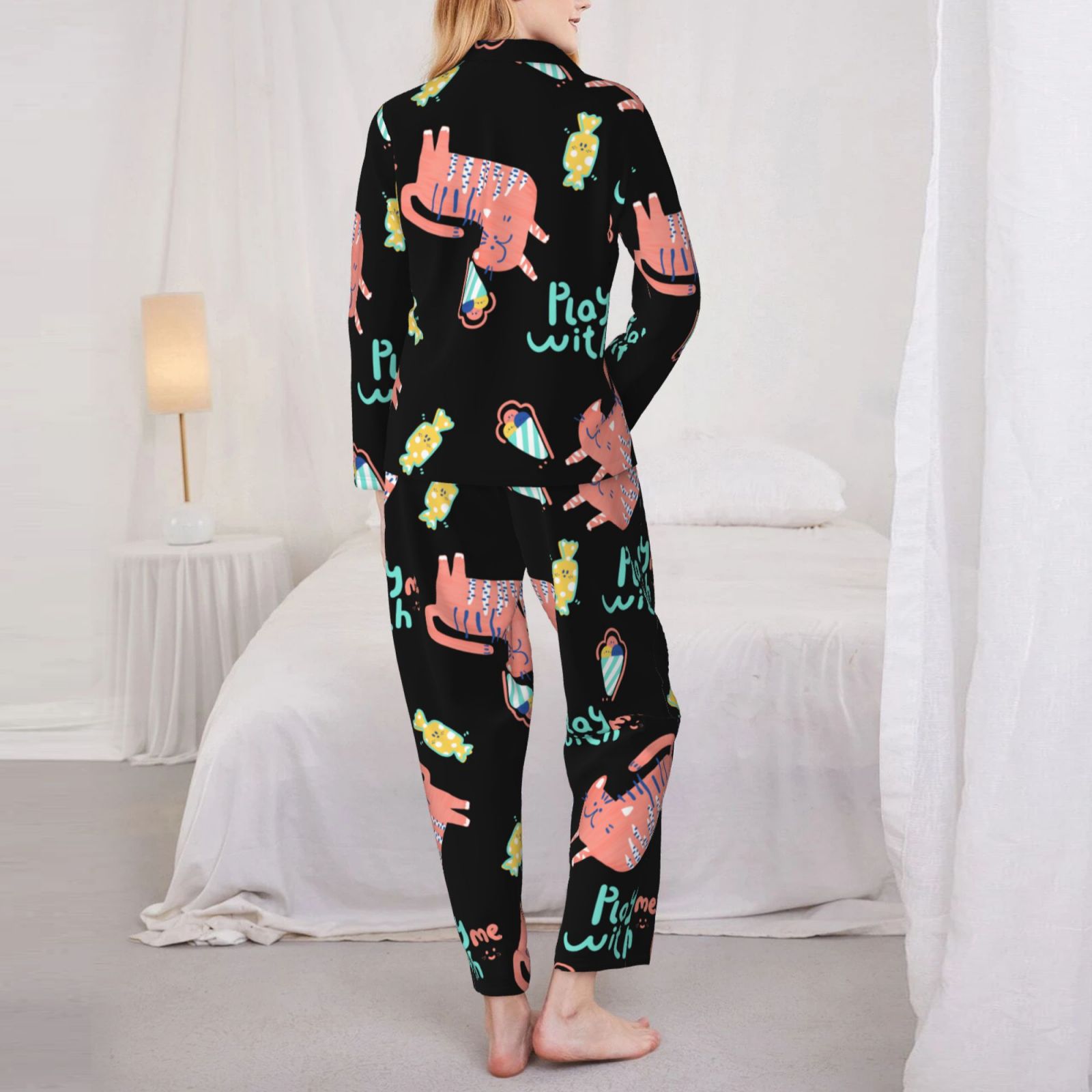 Women's Long-Sleeved Pajama Set