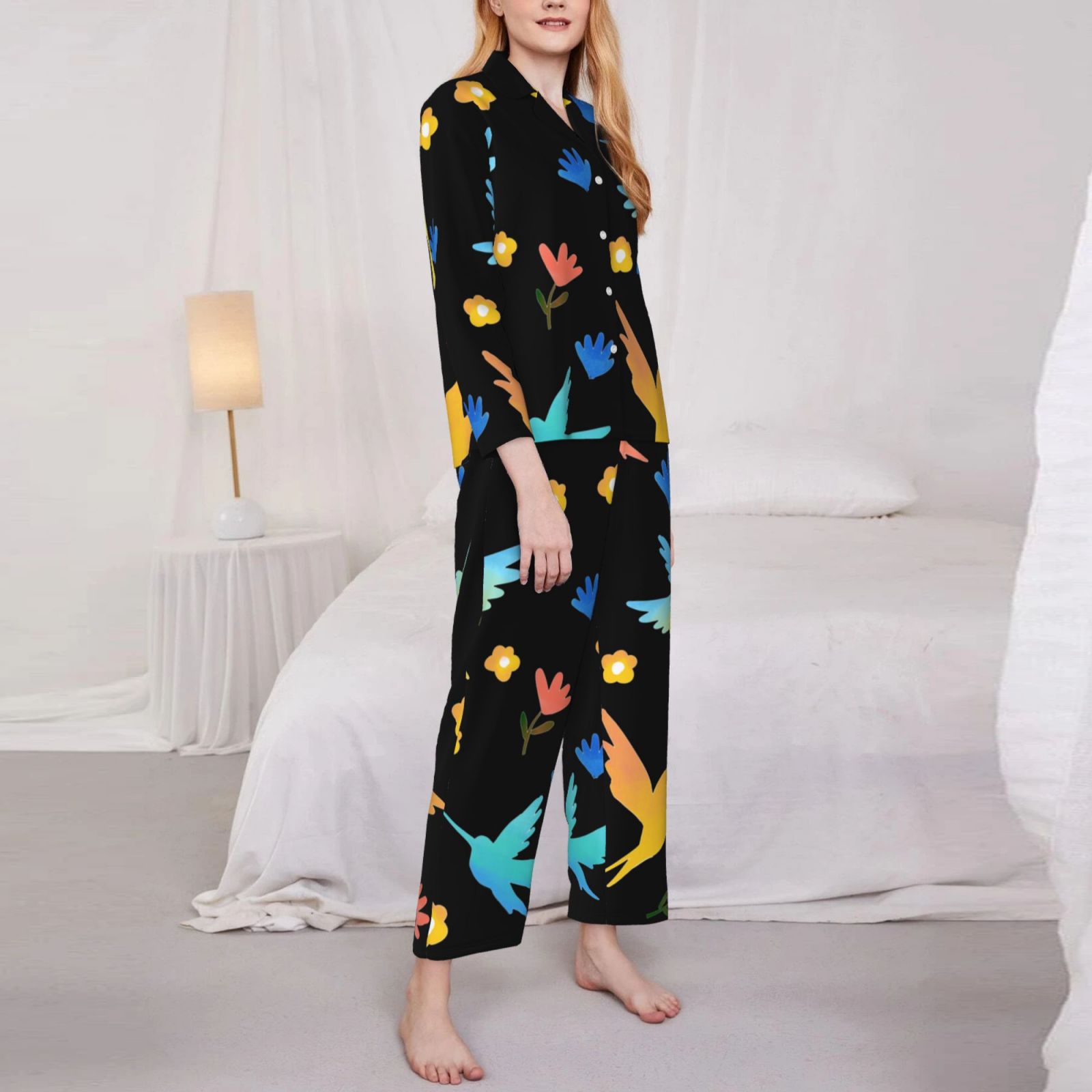 Women's Long-Sleeved Pajama Set