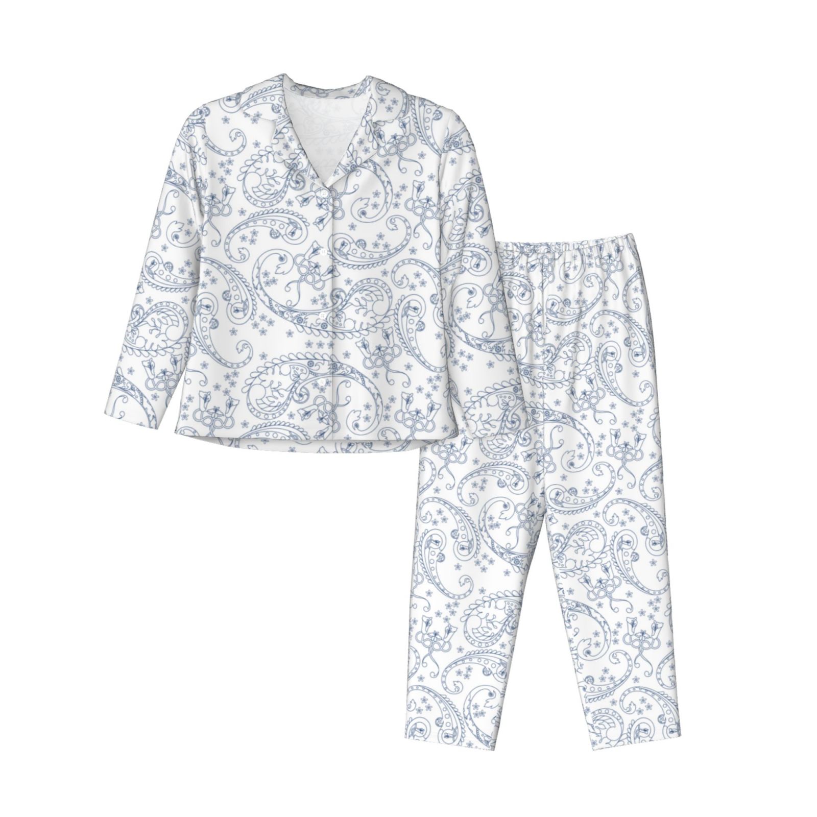 Women's Long-Sleeved Pajama Set