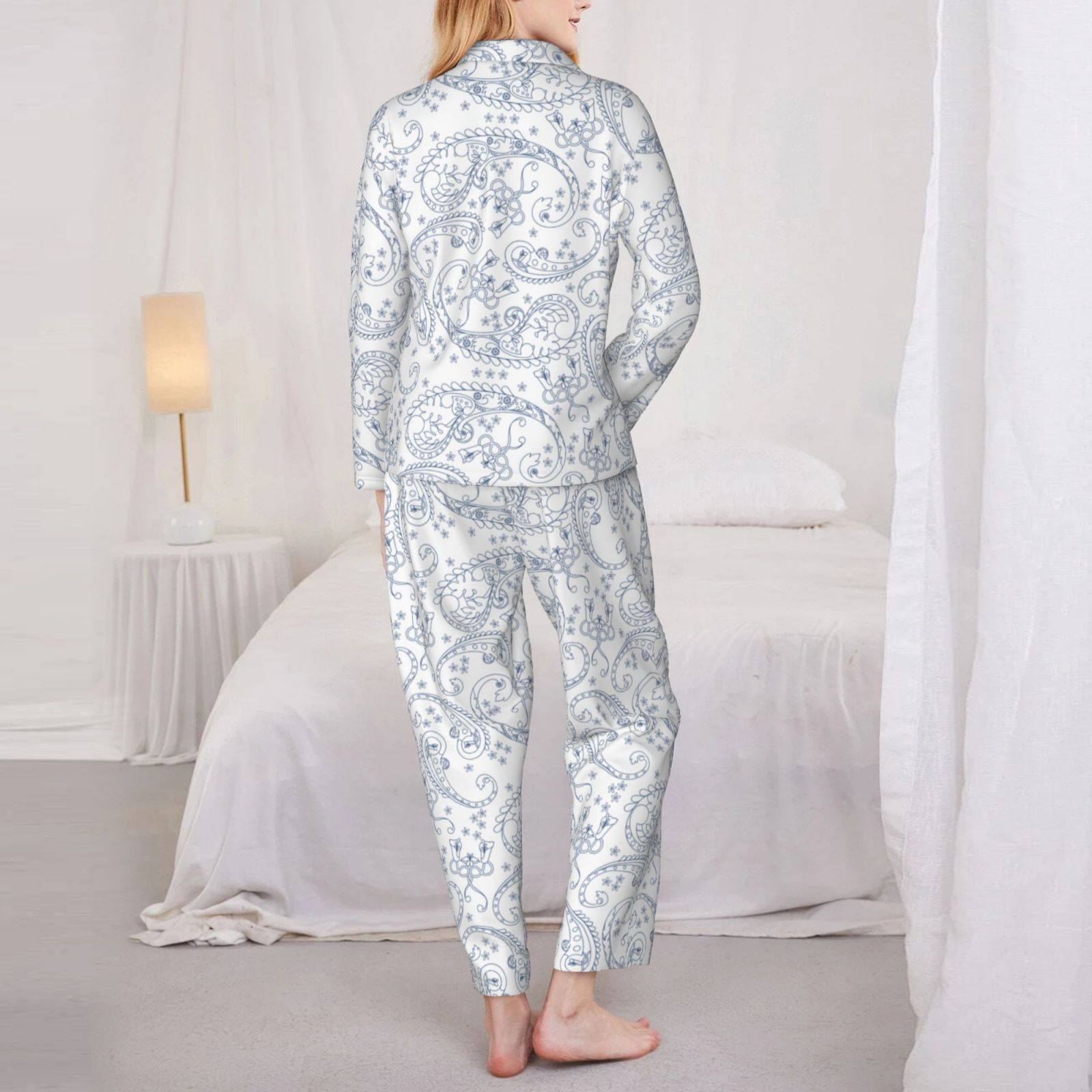 Women's Long-Sleeved Pajama Set