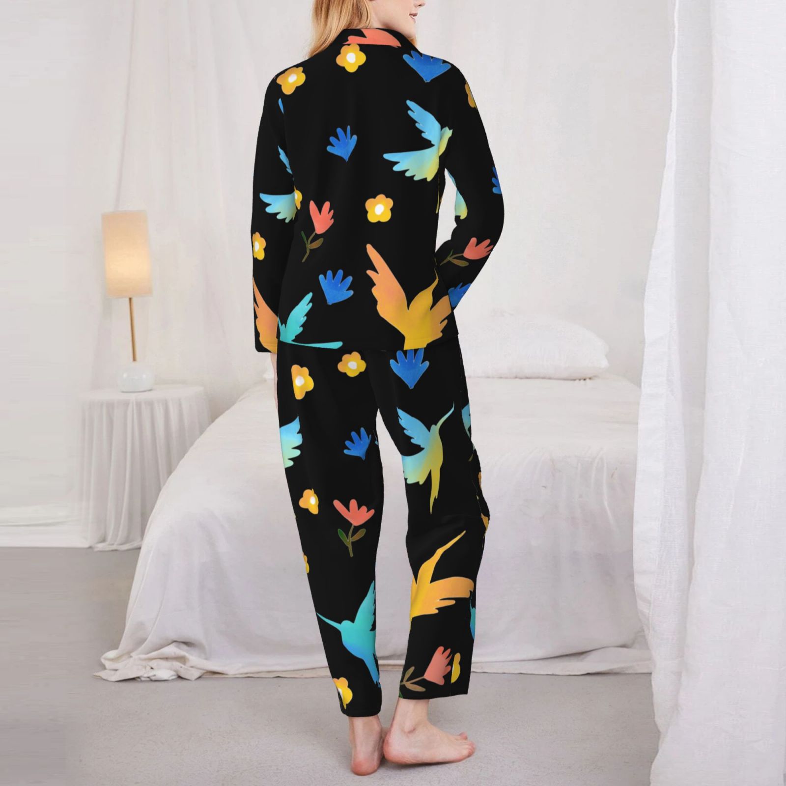 Women's Long-Sleeved Pajama Set