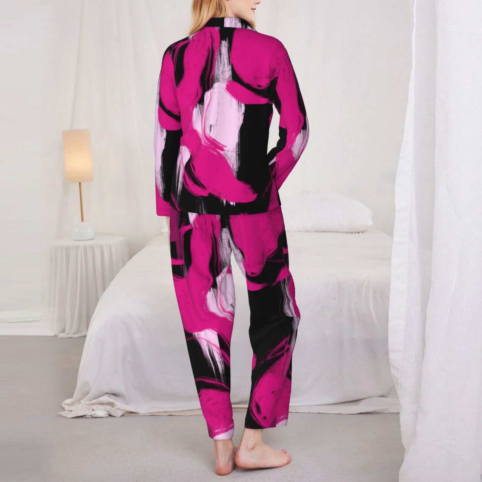 Women's Long-Sleeved Pajama Set